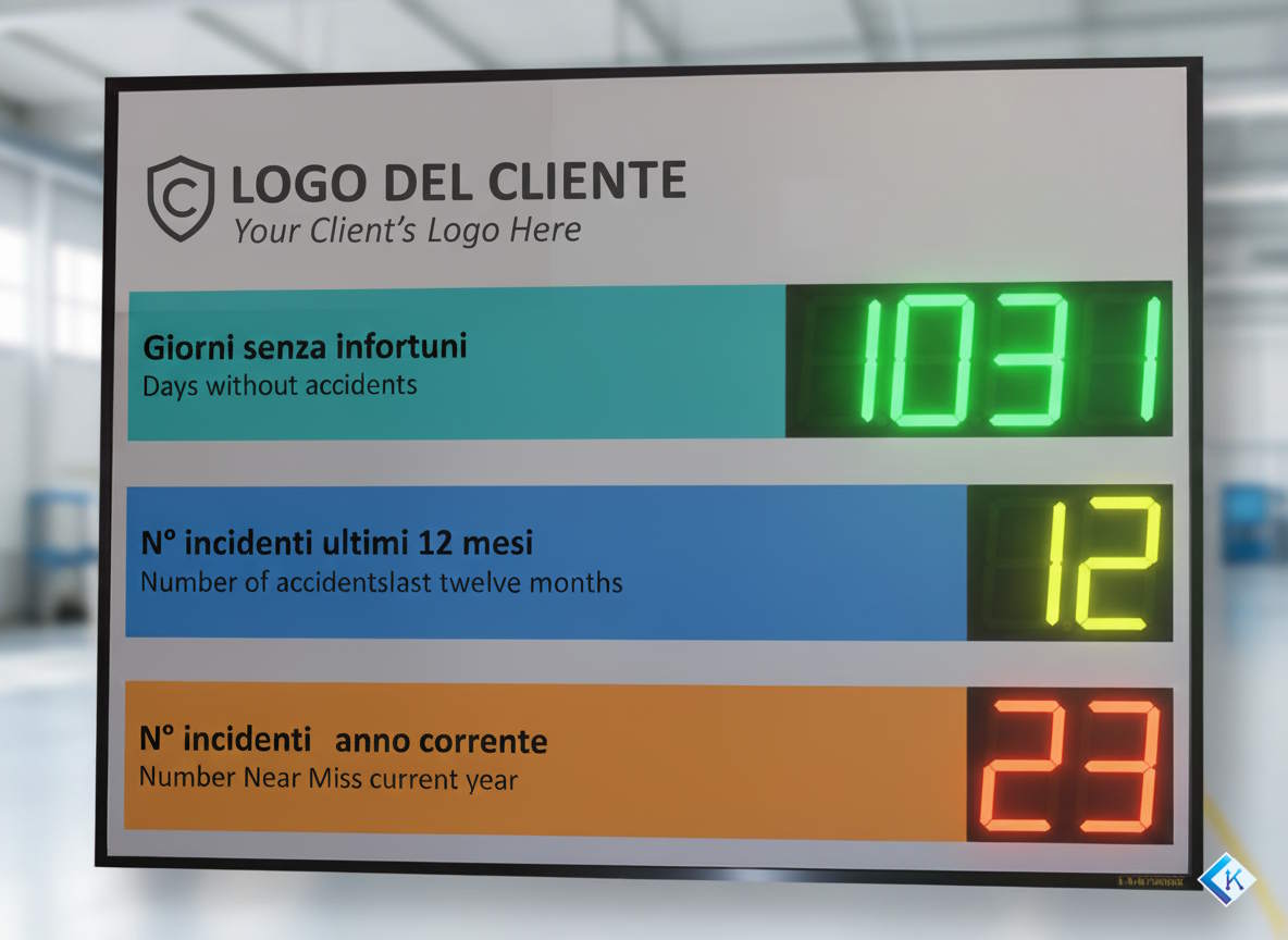 contatore giorni senza infortuni